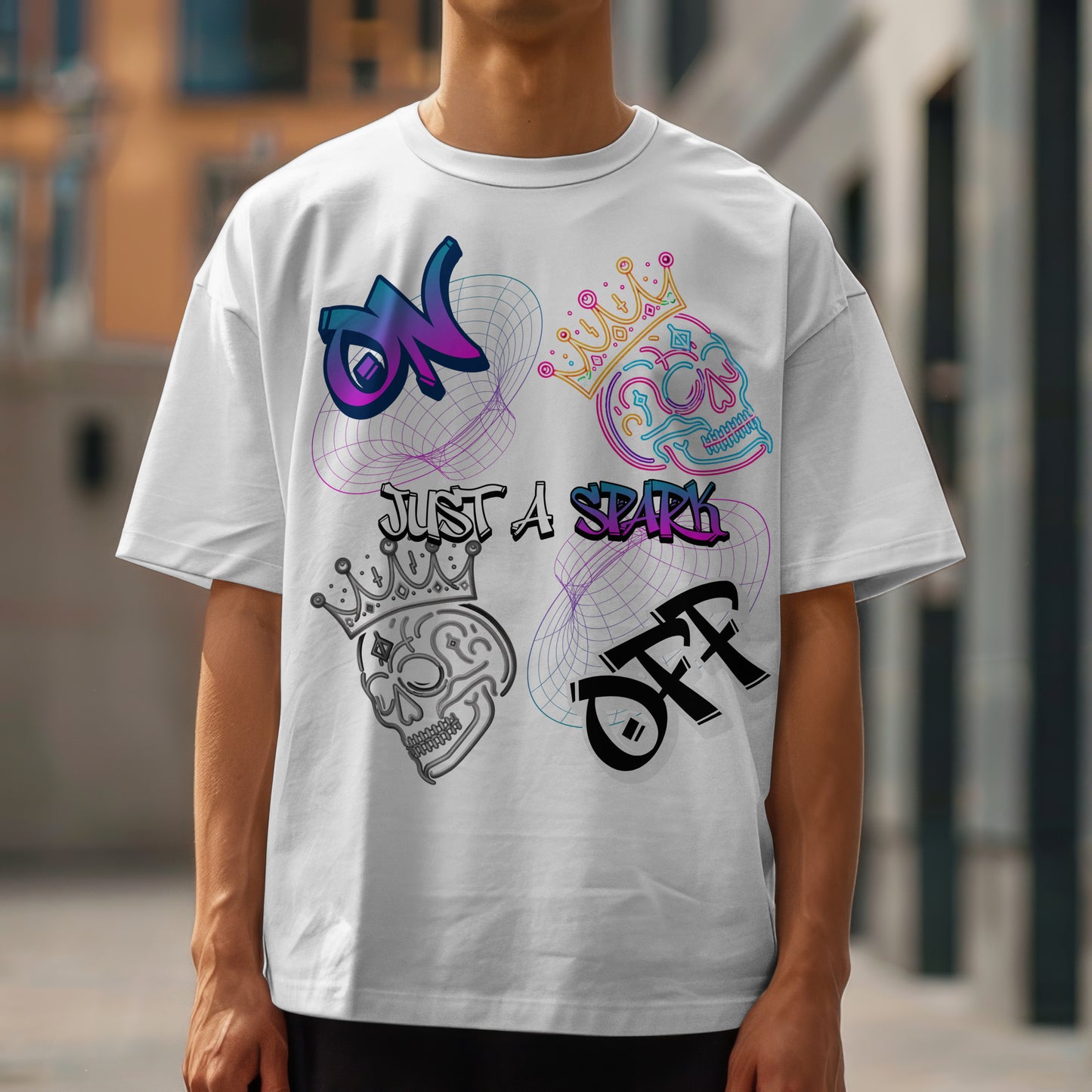 Kurzarm T Skull Collection