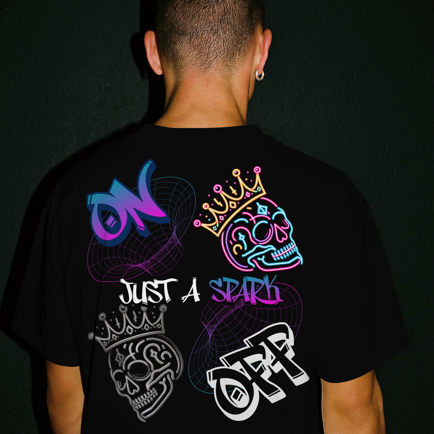 Kurzarm T Skull Collection