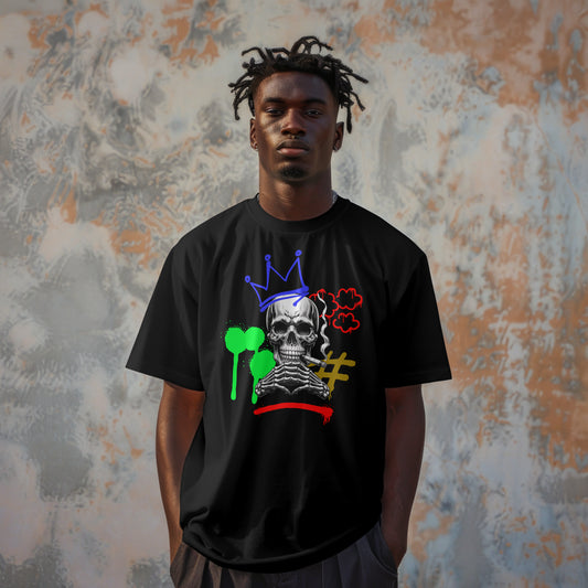 T-shirt à manches courtes Collection Skull