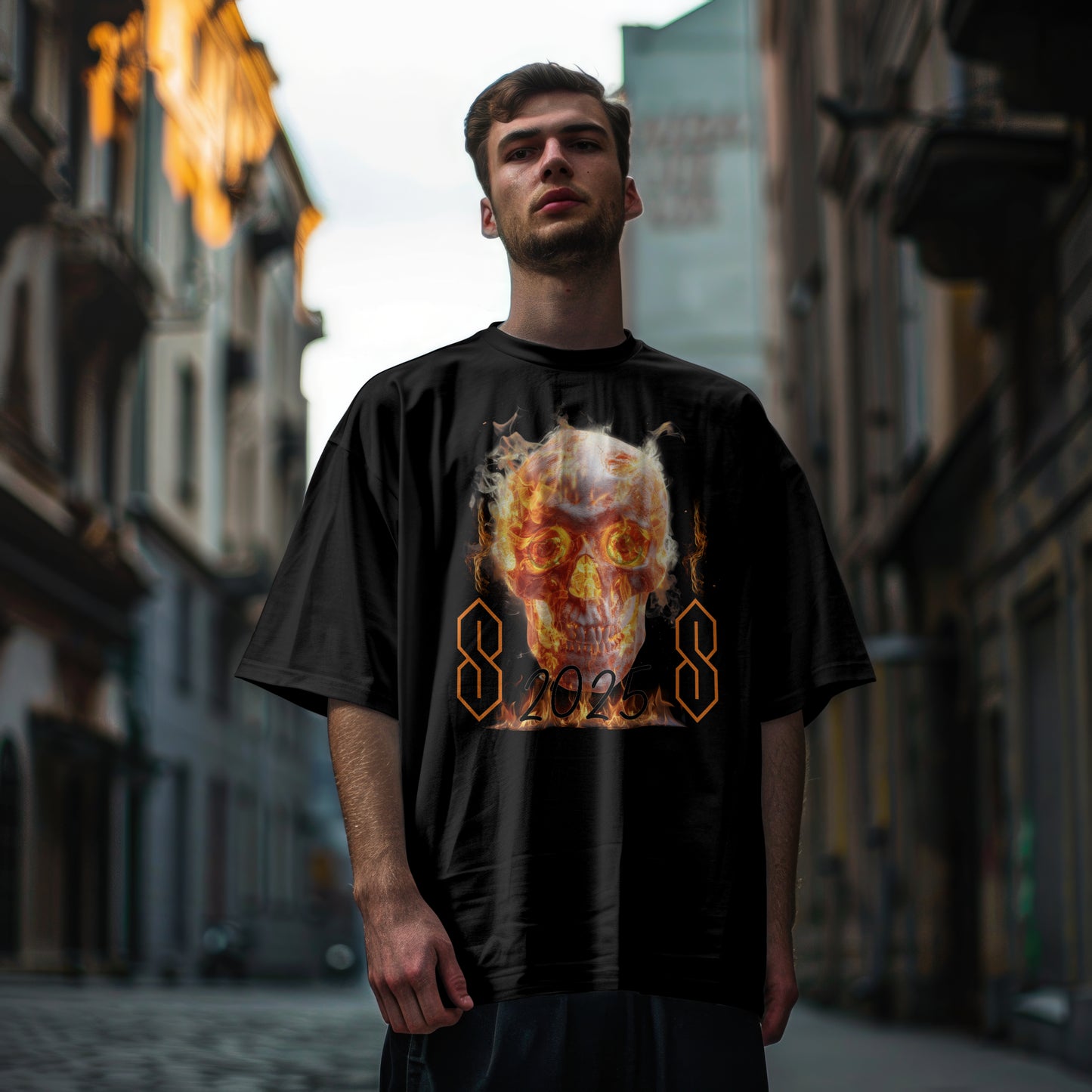 T-shirt à manches courtes Collection Skull