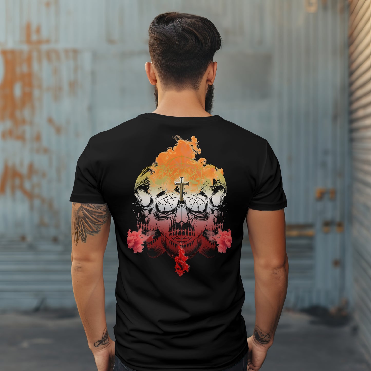 Kurzarm T Skull Collection