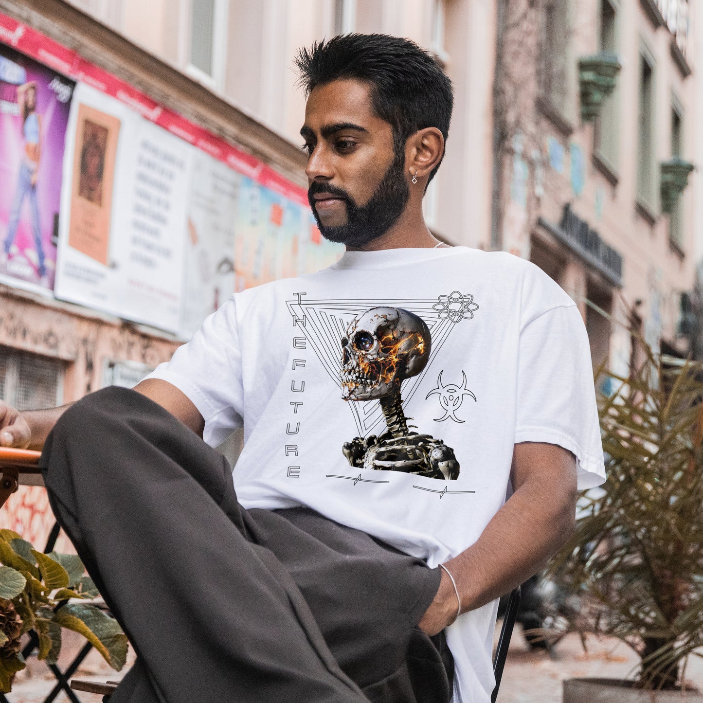 Kurzarm T Skull Collection