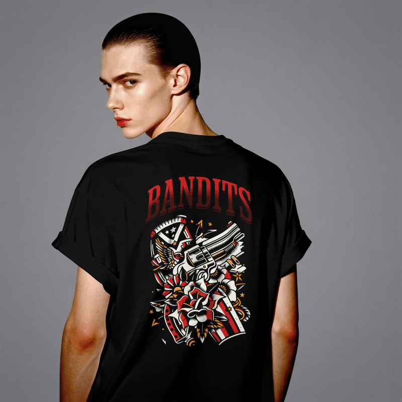 "Death Before Dishonor Tee | Traditional Flash Collection" - Savroix - "Death Before Dishonor Tee | Traditional Flash Collection" - 