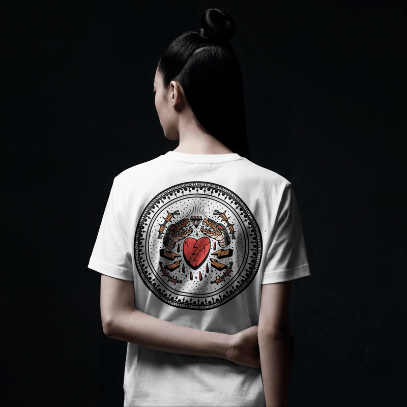 "Death Before Dishonor Tee | Traditional Flash Collection" - Savroix - "Death Before Dishonor Tee | Traditional Flash Collection" - 